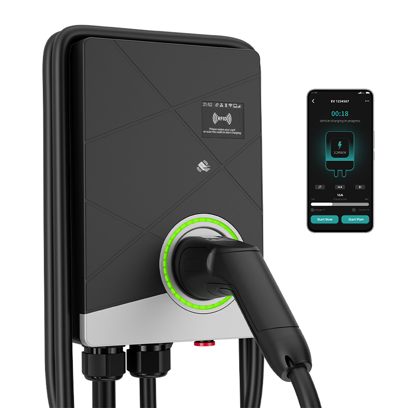 22Kw Wallbox Type 2 Ocpp Rfid - 3相22kWスマートEV充電器ウォールボックス32Aタイプ2 EV充電ステーション（アプリ、RFID、OCPP 1.6J対応）家庭用および業務用