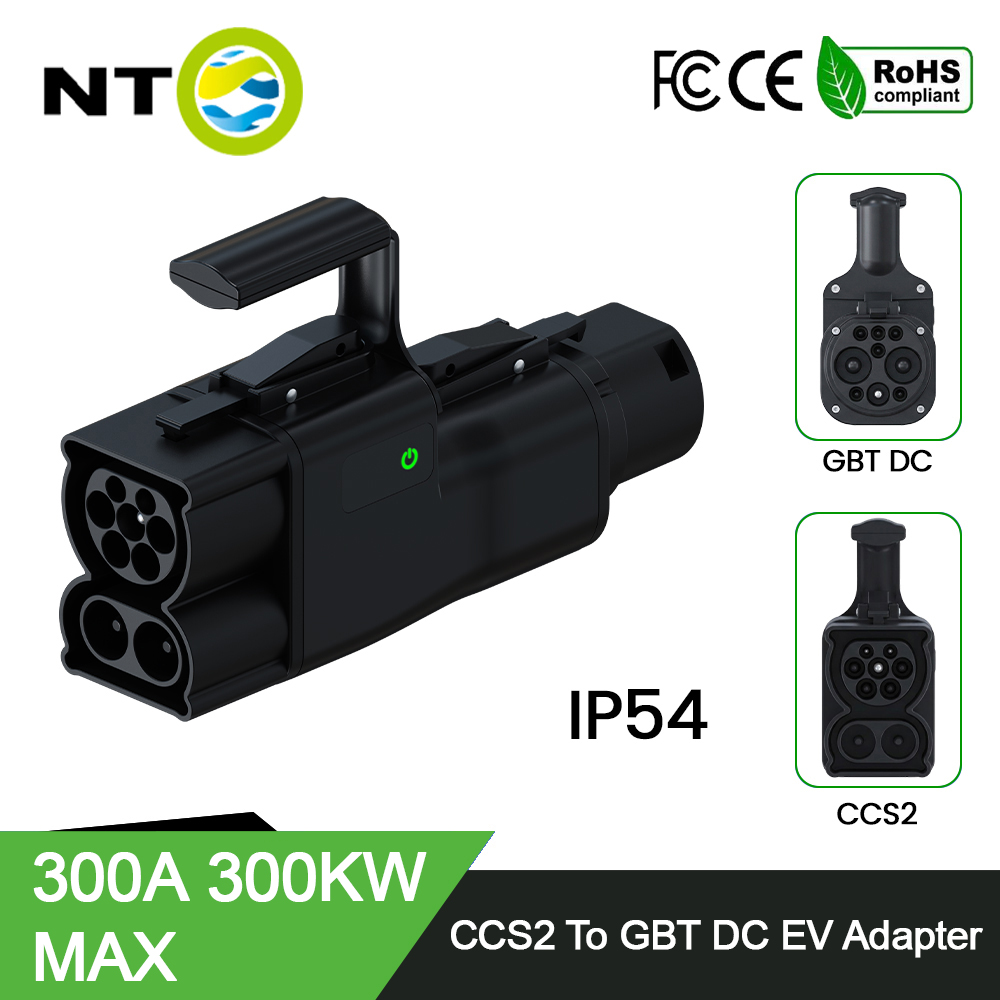 Gb/T To Ccs2 200A Fast Charging Adapter - NTO-CCS2〜GB/t evアダプター、evse 200a、dc急速充電コンバーター、Ccsコンボからbmw i3、vw id4、vw id6用のgbbt