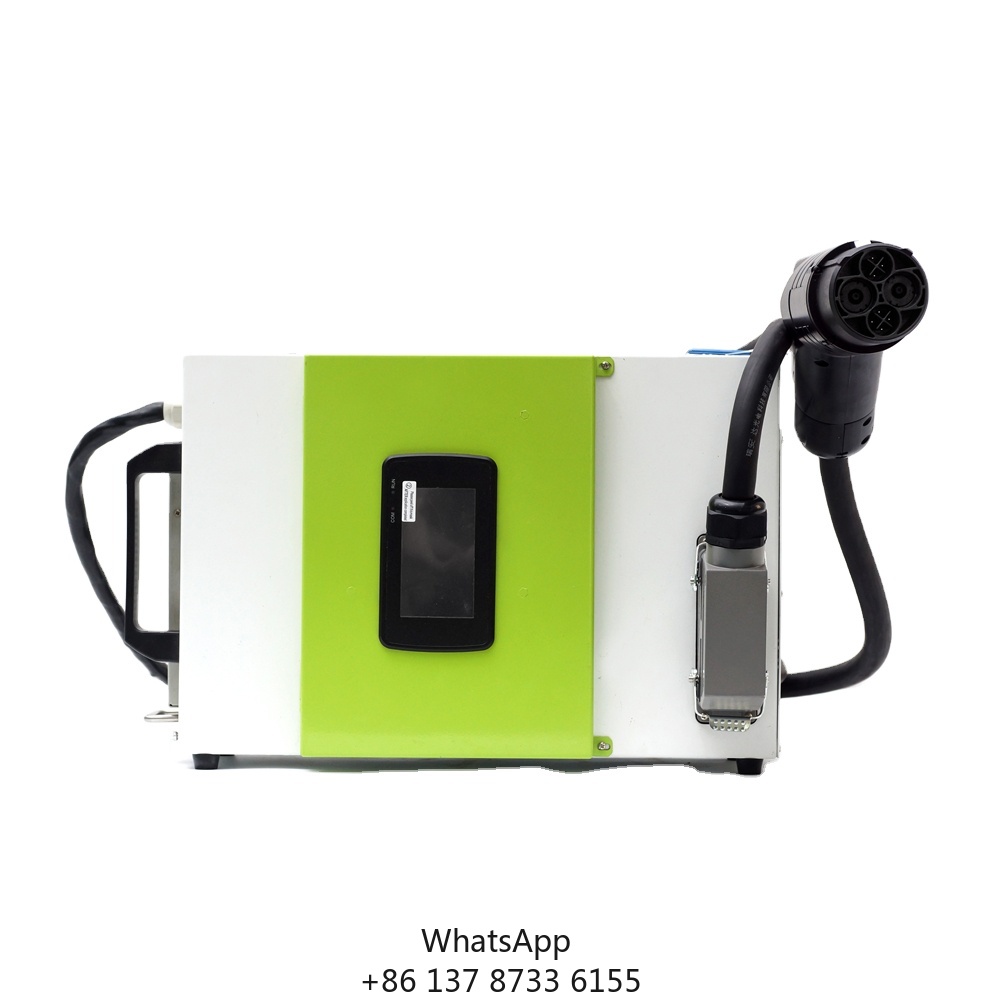 Portable Dc Fast Charger 20Kw Ccs2 - ポータブル可動式EV充電ステーション 20KW GBT CCS2 CCS1 CHAdeMO