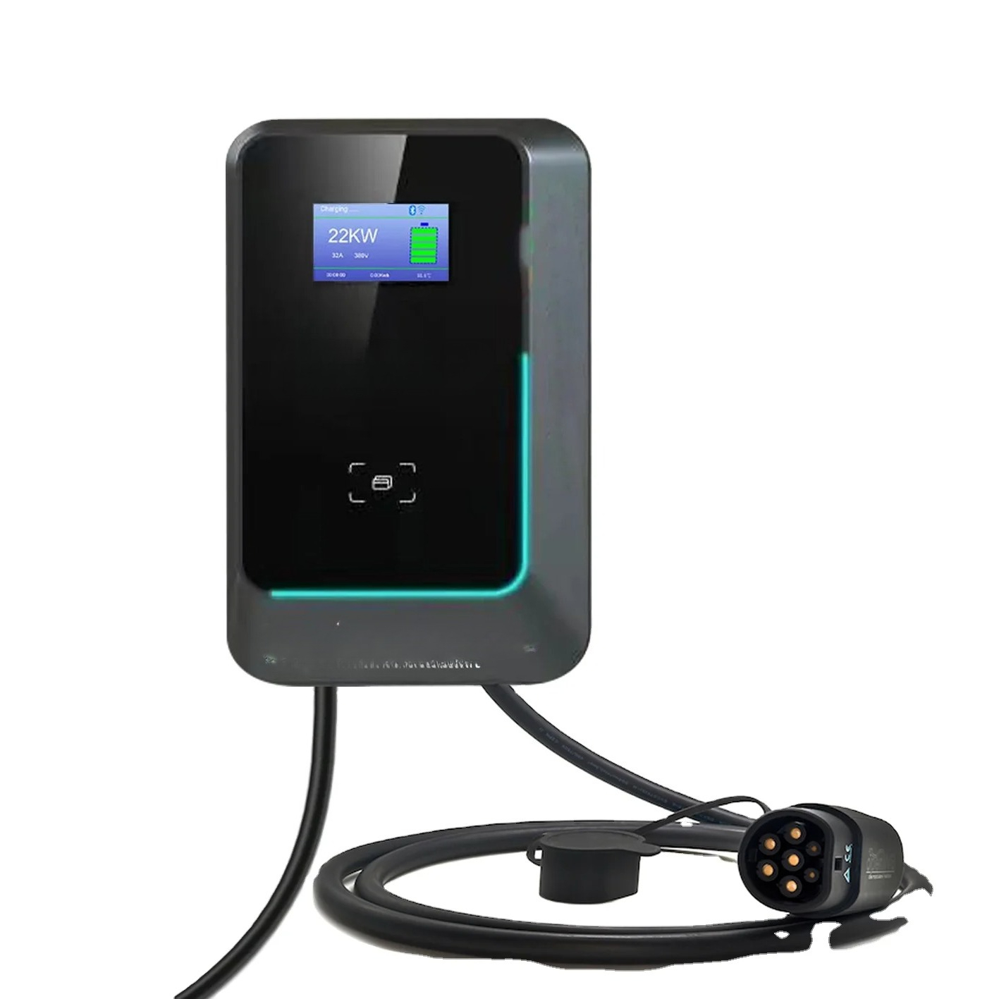 2025年ホットセール 7kw/11kw/22kw AC E - 22Kw Wallbox Type 2 Ocpp Rfid のレビューと価格
