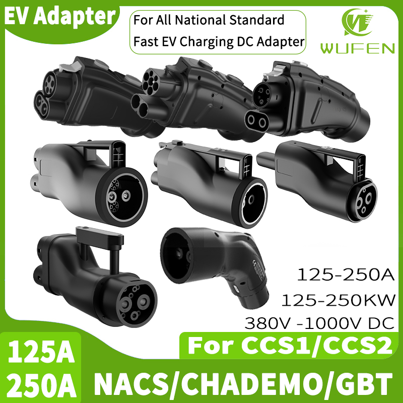 WUFEN すべての車の充電 EV アダプター 250A D - Gb/T To Ccs2 200A Fast Charging Adapter のレビューと価格