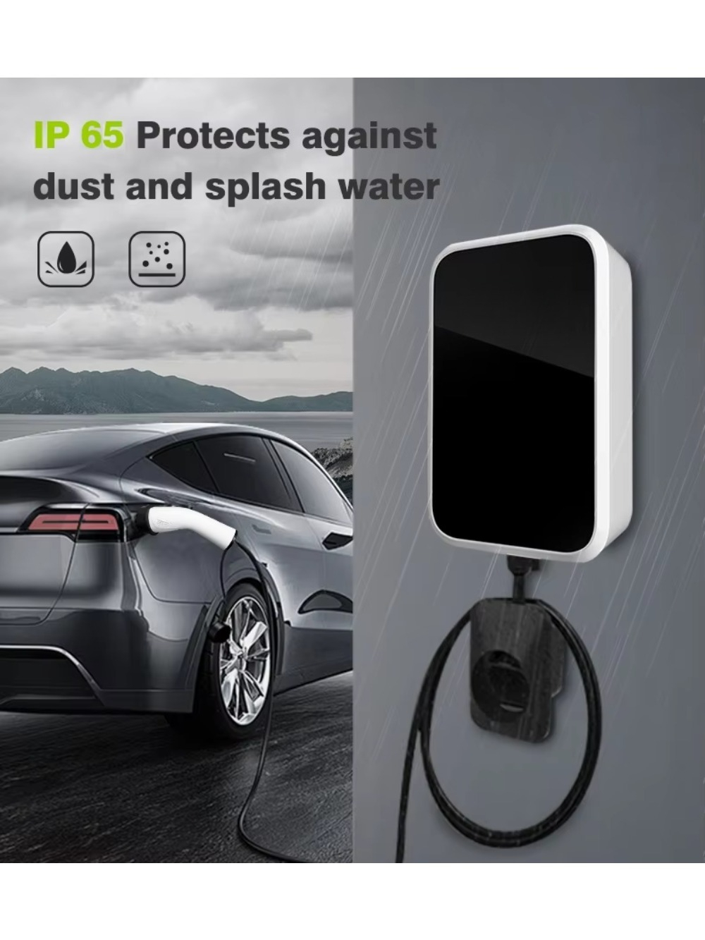 22kW AC EV充電ステーション スマートウォールボック - 22Kw Wallbox Type 2 Ocpp Rfid のレビューと価格