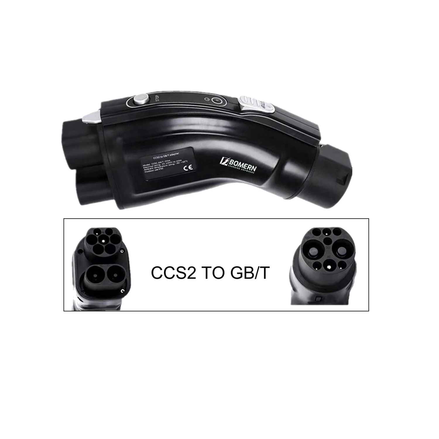 新型200A電気自動車CCS2-GBT DC急速充電アダプタ - Gb/T To Ccs2 200A Fast Charging Adapter のレビューと価格
