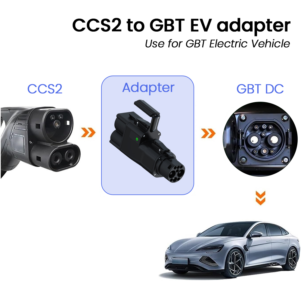 Ccs2からgbおよびt電気コンバーターアダプター、evse - Gb/T To Ccs2 200A Fast Charging Adapter のレビューと価格