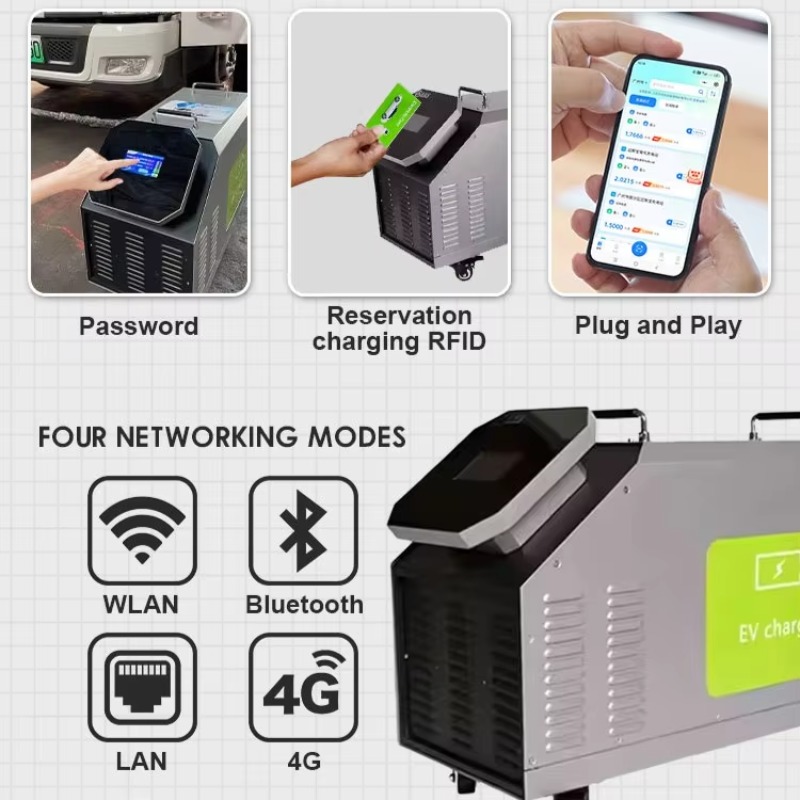 家庭用モバイルDC EV充電器 7kW 20kW 30kW  - Portable Dc Fast Charger 20Kw Ccs2 のレビューと価格