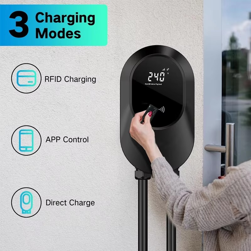 32A 家庭用壁掛け充電ステーション 7kW 11kW 22 - 22Kw Wallbox Type 2 Ocpp Rfid のレビューと価格