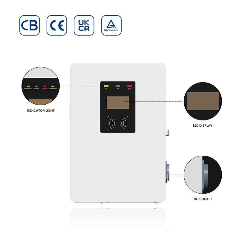 Khons 30KWウォールボックスEV充電器 DC壁掛け式 - Dc Fast Charger 30Kw Wallbox Commercial のレビューと価格