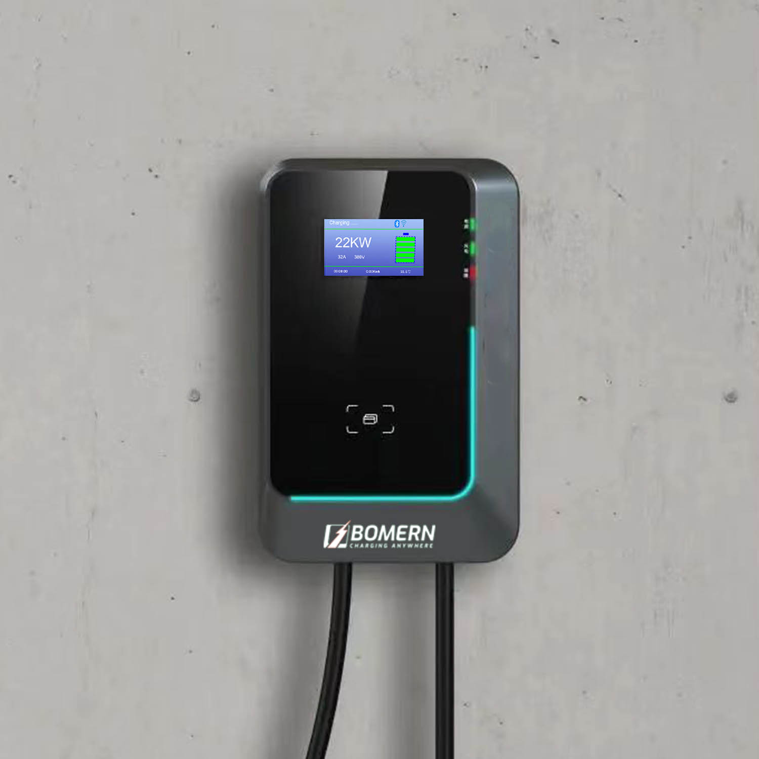 2025年ホットセール 7kw/11kw/22kw AC E - 22Kw Wallbox Type 2 Ocpp Rfid のレビューと価格